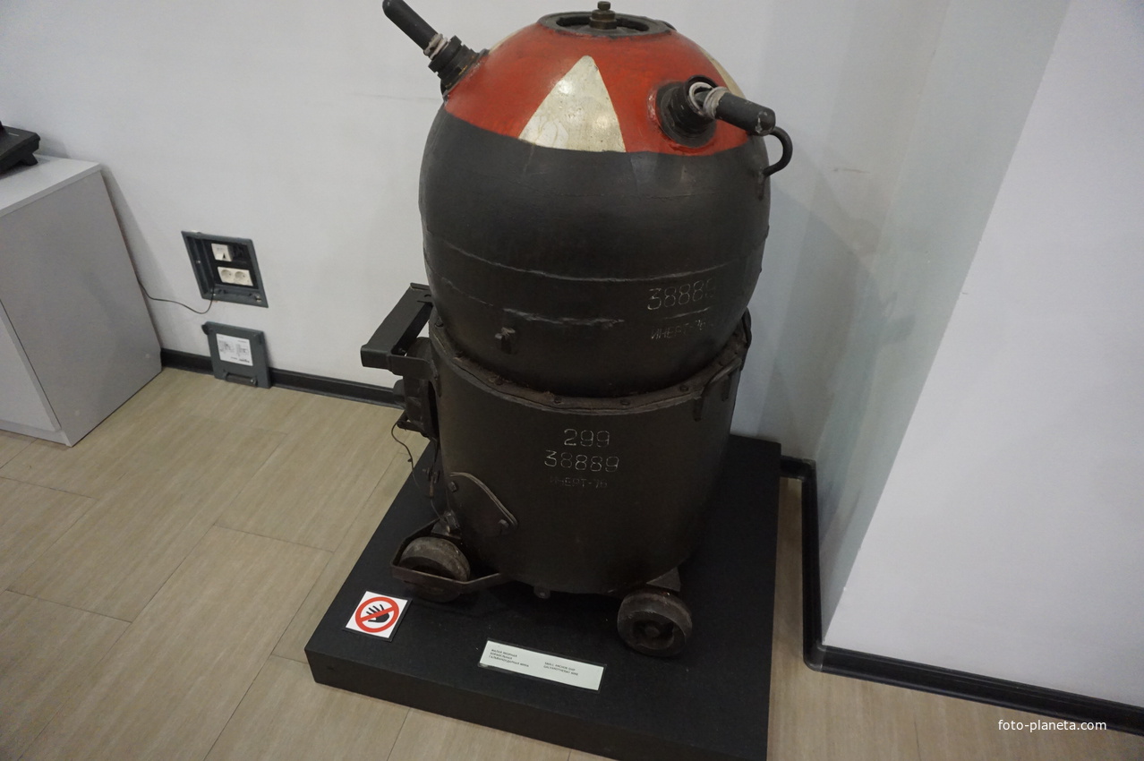 Экспонаты Центрального Военно-Морского музея.