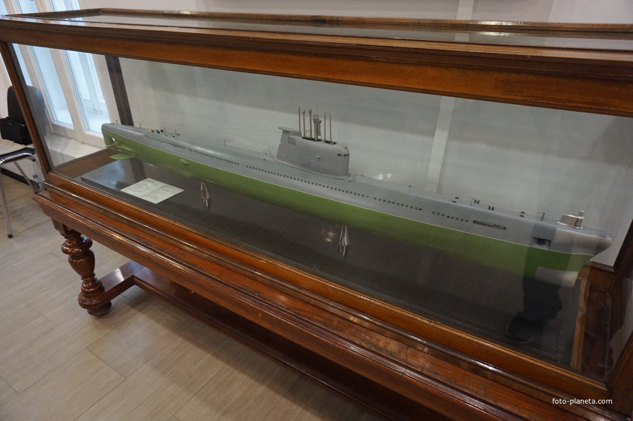 Экспонаты Центрального Военно-Морского музея.