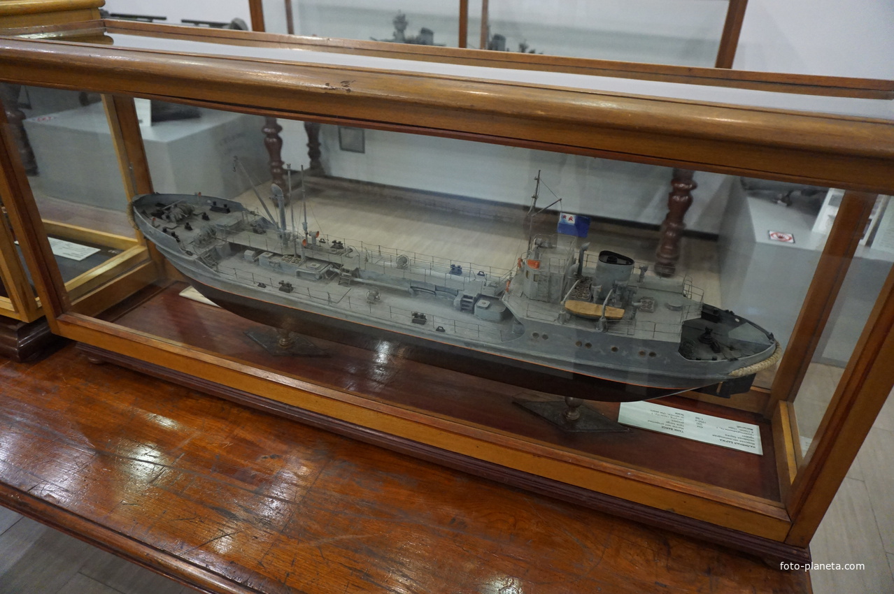 Экспонаты Центрального Военно-Морского музея.