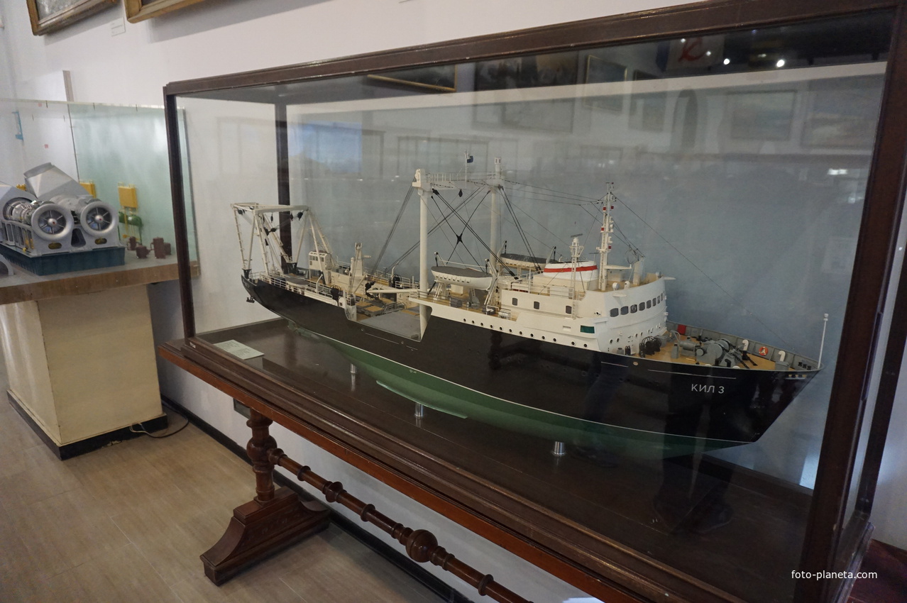 Экспонаты Центрального Военно-Морского музея.