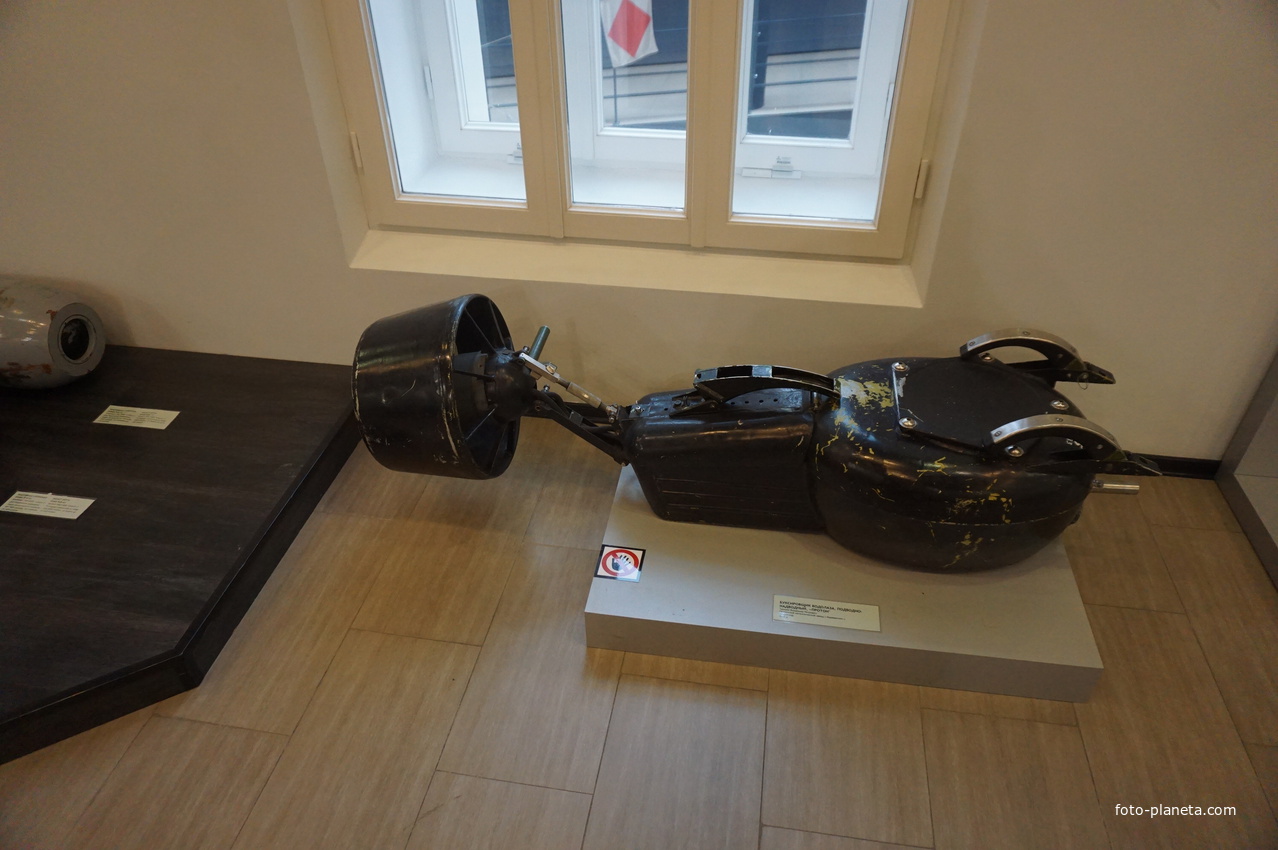 Экспонаты Центрального Военно-Морского музея.