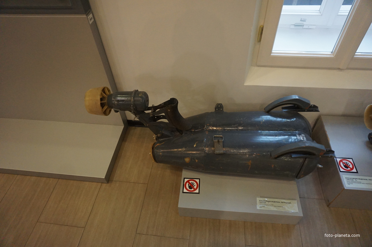 Экспонаты Центрального Военно-Морского музея.