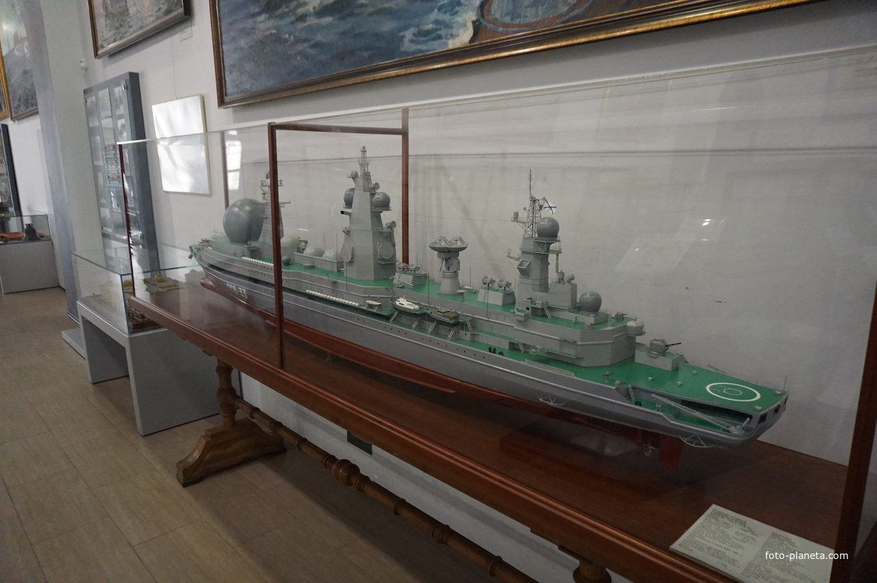 Экспонаты Центрального Военно-Морского музея.