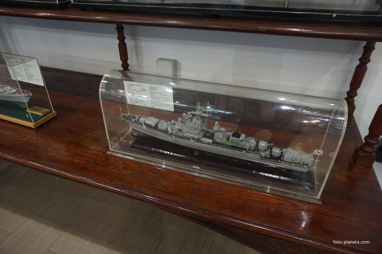 Экспонаты Центрального Военно-Морского музея.