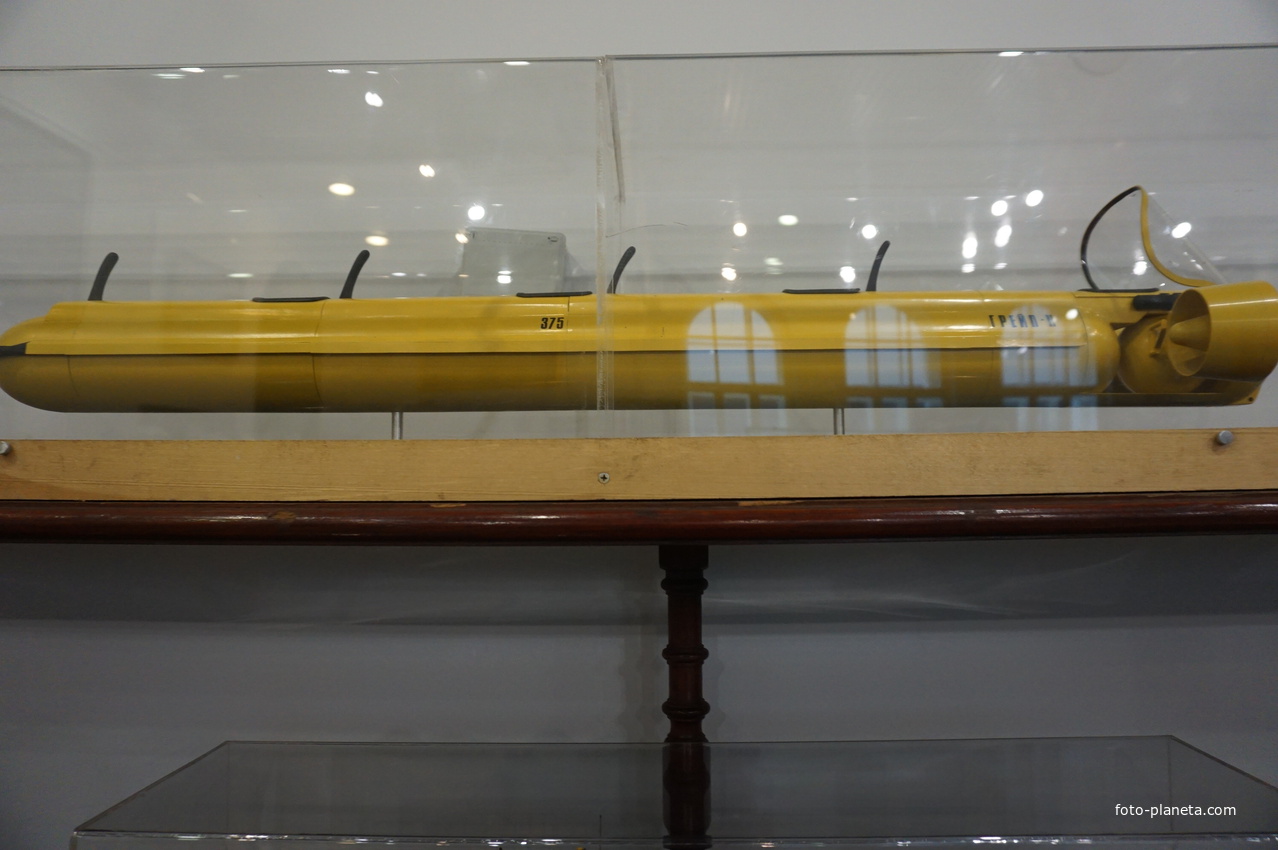 Экспонаты Центрального Военно-Морского музея.