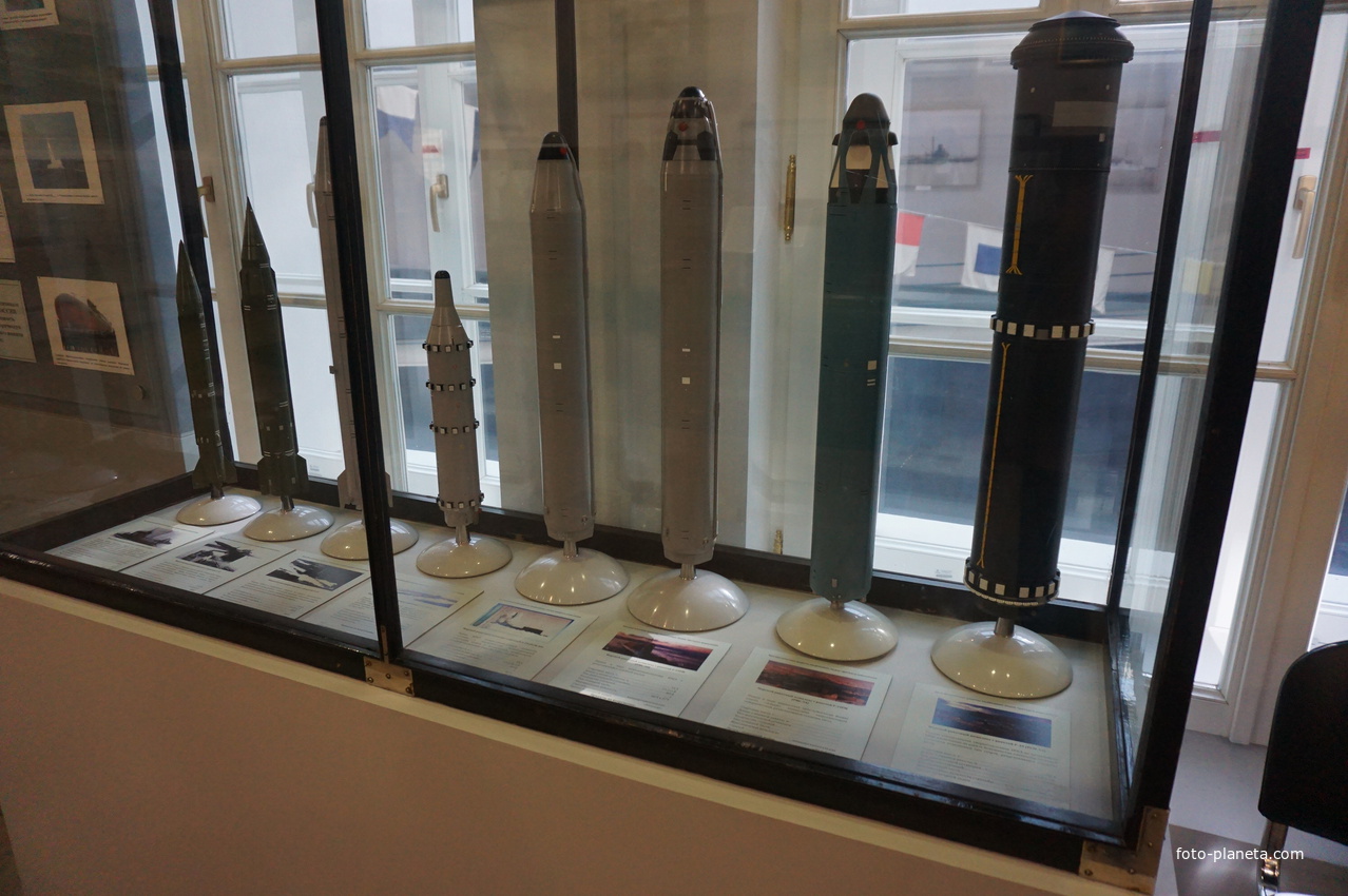 Экспонаты Центрального Военно-Морского музея.