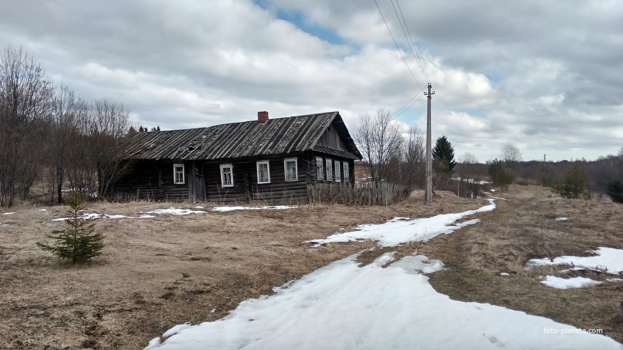 улица в заброшенной д. Васютино