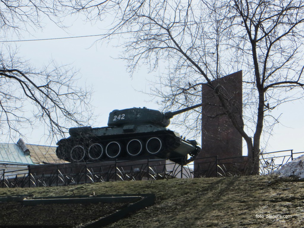 Мемориал Победы. Танк Т-34