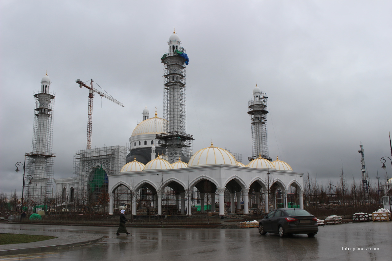 Шали. Мечеть Рамзана Кадырова.