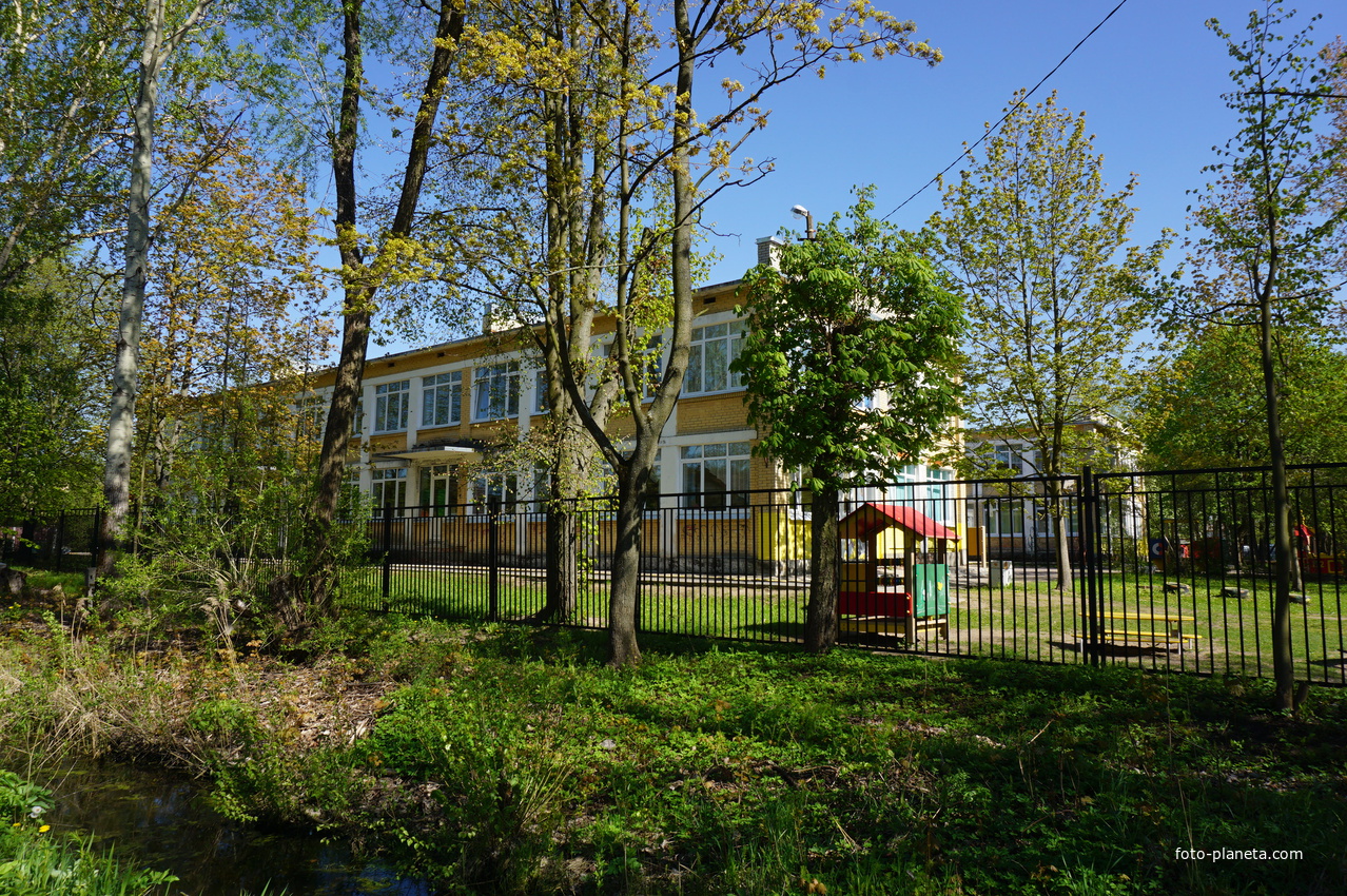 Детский сад №6 на улице Урицкого.