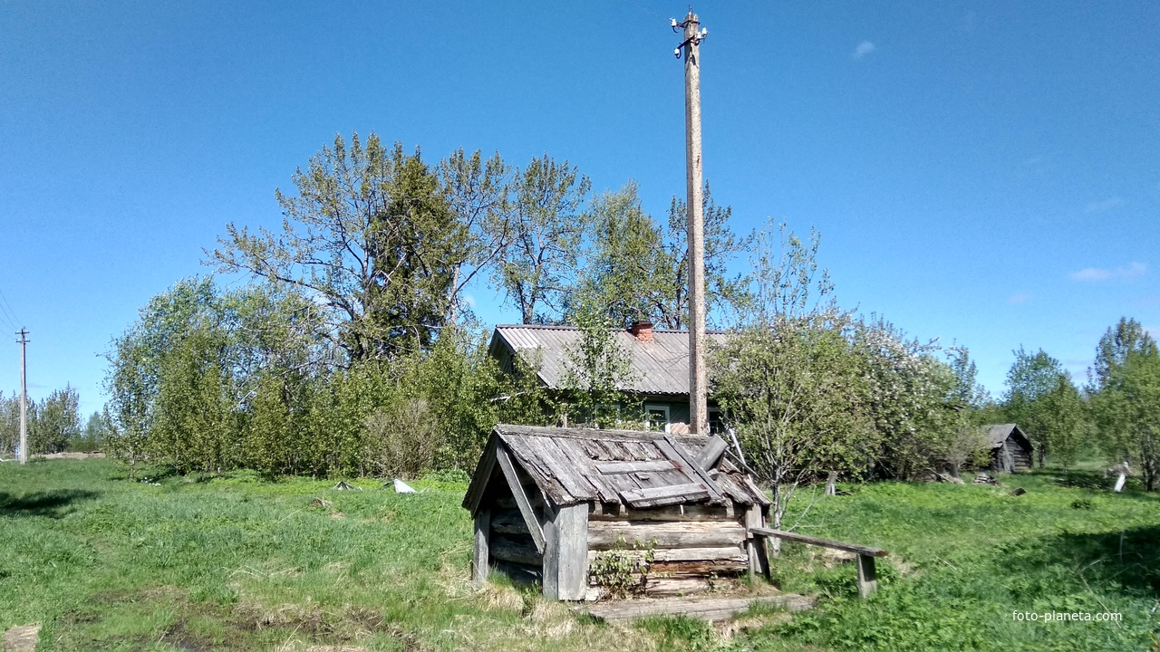 заброшенный колодец в д. Кюрзино