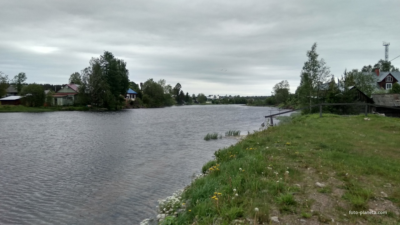 Белый ручей в пос. Депо