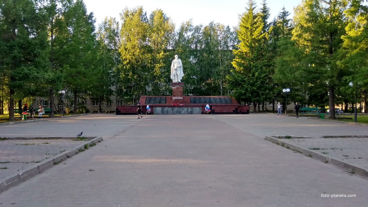 Мемориал воинам-вытегорам Великой Отечественной войны