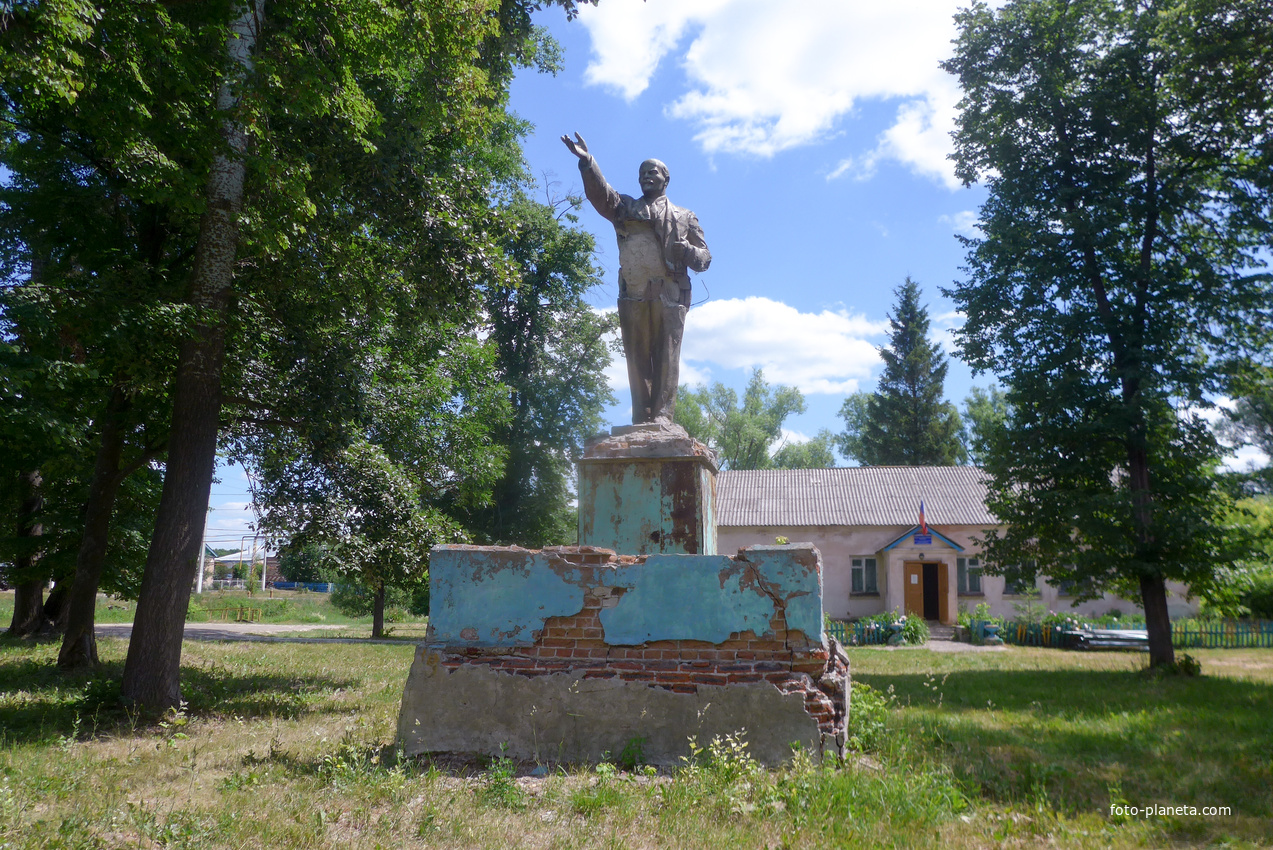 Памятник Ленину. Село Голицыно.