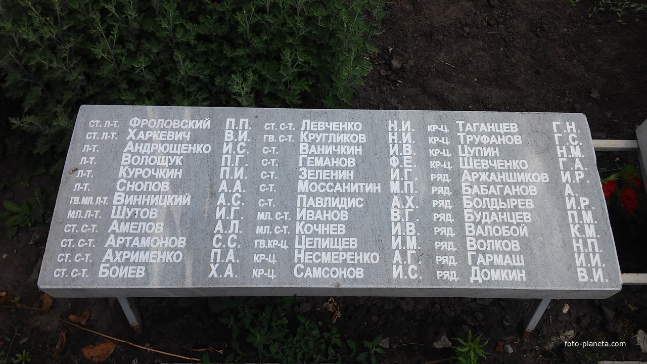 Село Кутафино. Мемориальные плиты с именами павших советских воинов