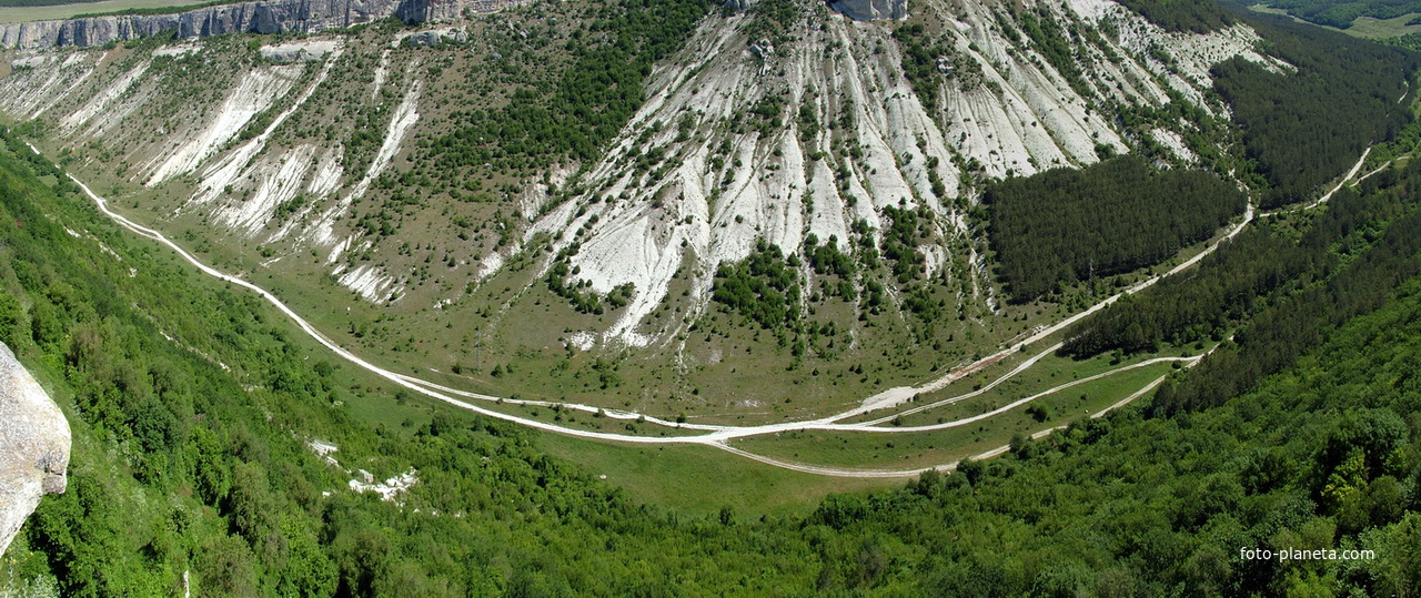 крутые склоны Крыма