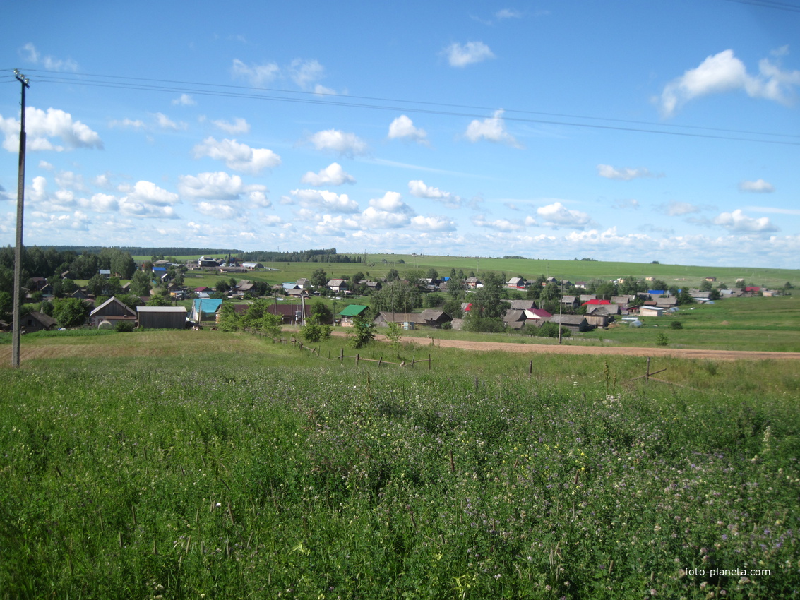 Северная часть деревни