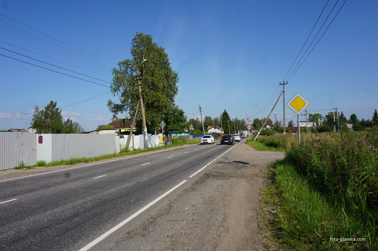 Ропшинское шоссе.