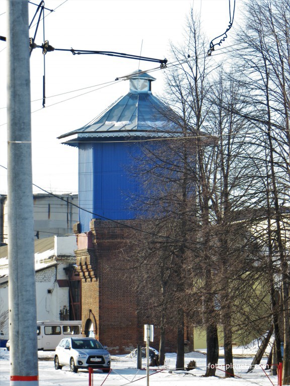 Водонапорная башня на станции Кушва