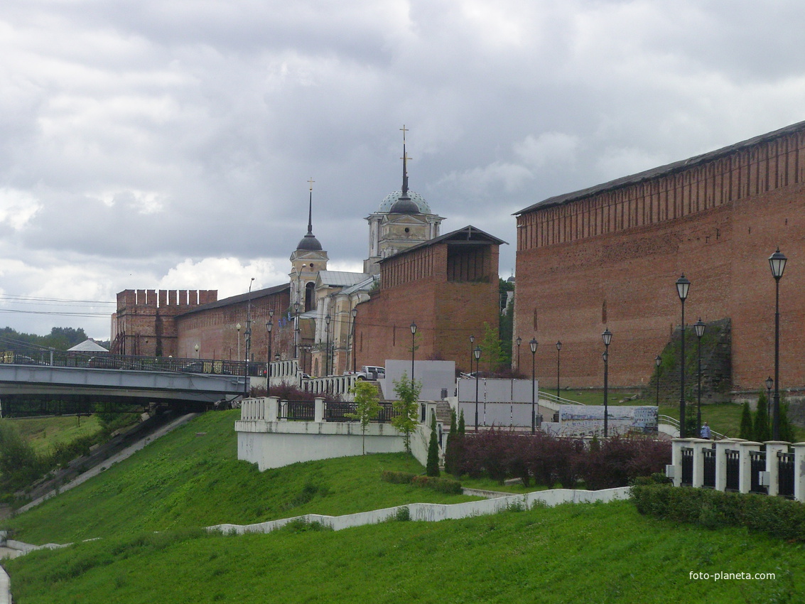 У крепостной стены с Днепровскими воротами
