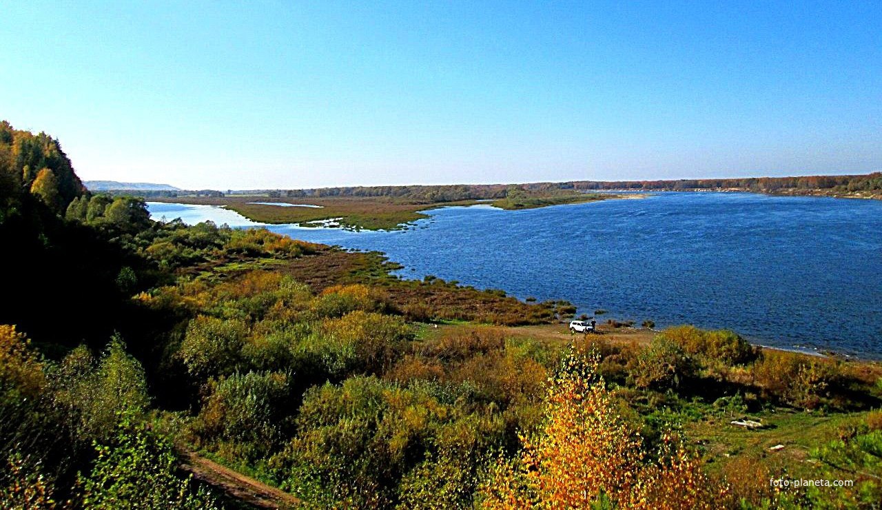 Затон Высоковский и река Ока