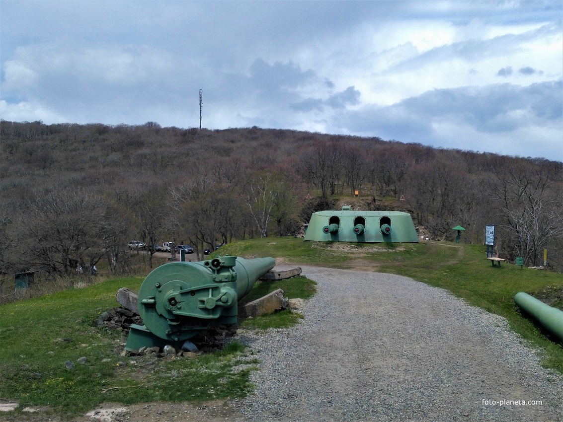 Ворошиловская батарея на острове Русский