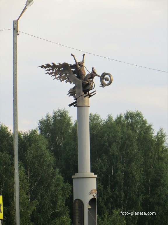 Памятник погибшим мотоциклистам