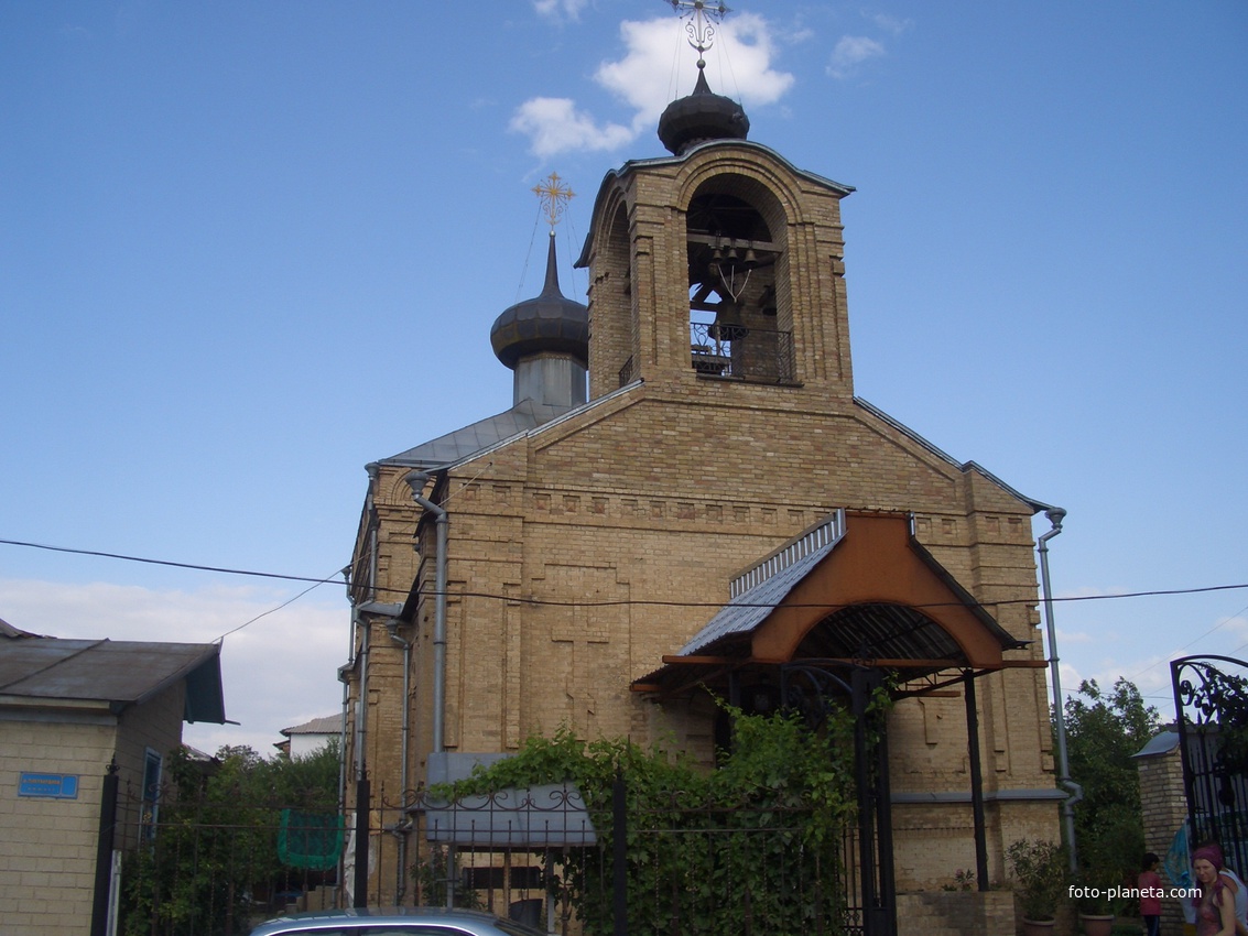 Церковь п.Георгиевка ЮКО