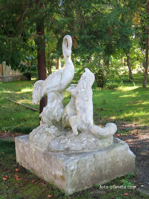 Санаторий МВО. Лиса и журавль