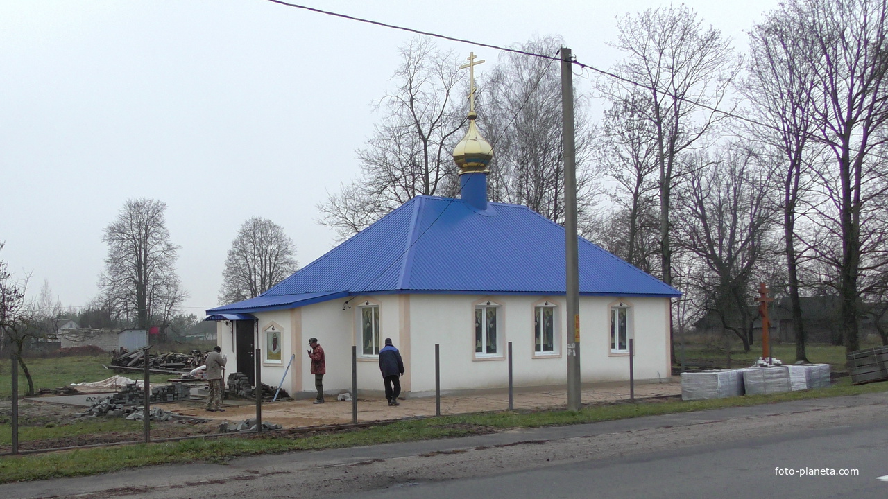 Корытное. Строится новая церковь