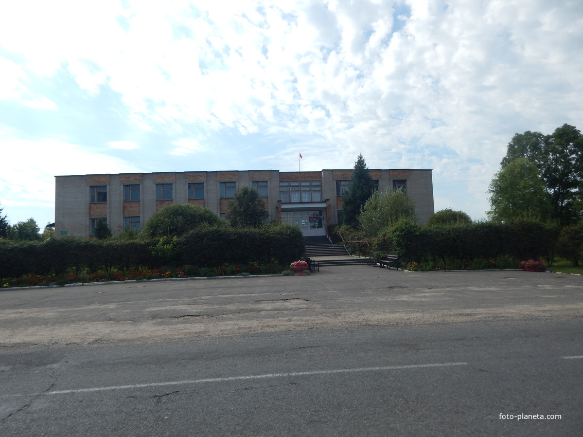 Здание сельсовета.