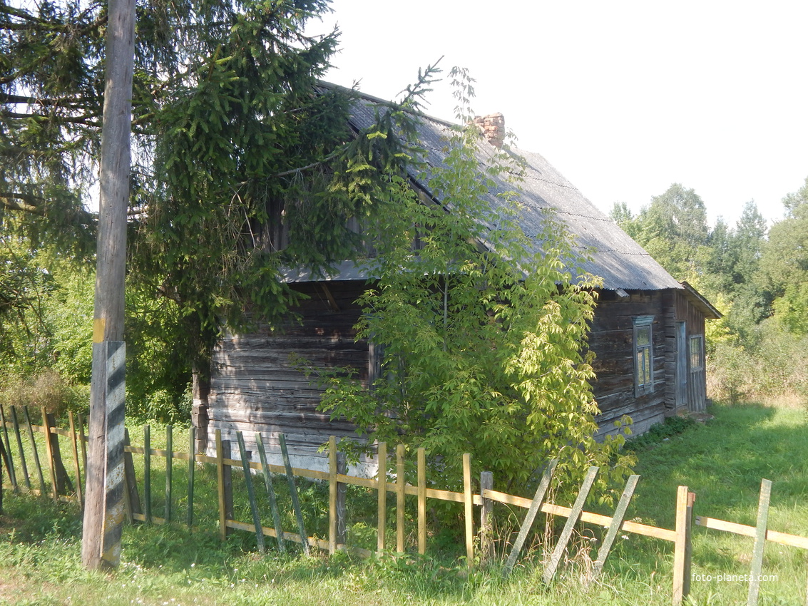 Старый сельский дом.