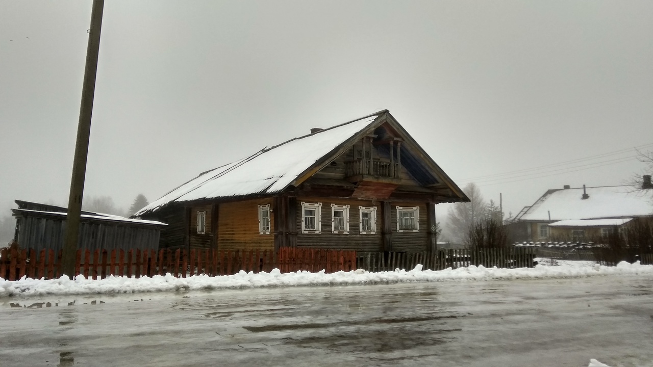 дом в д. Климовская