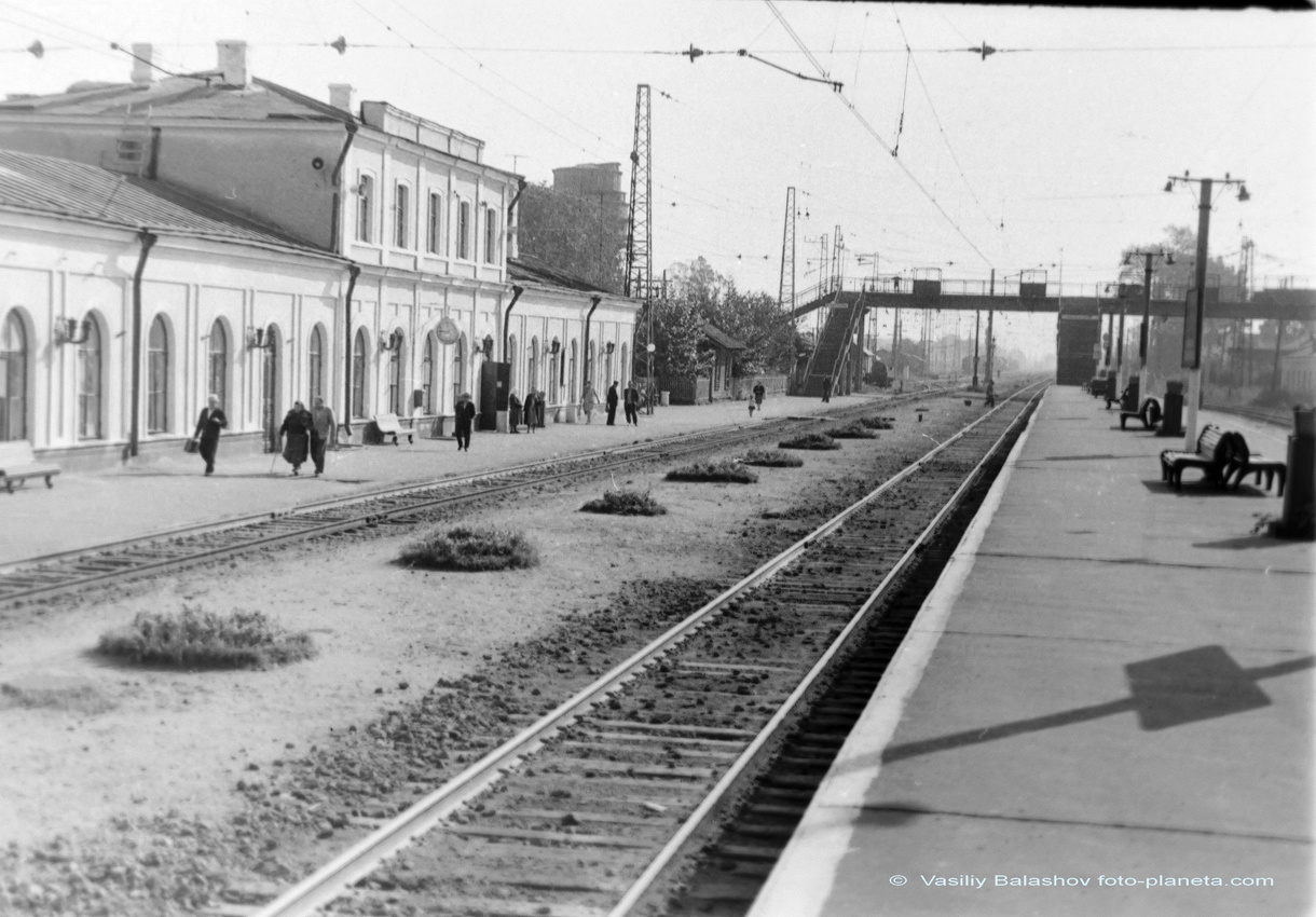 Петушки, вокзал, г. 1967