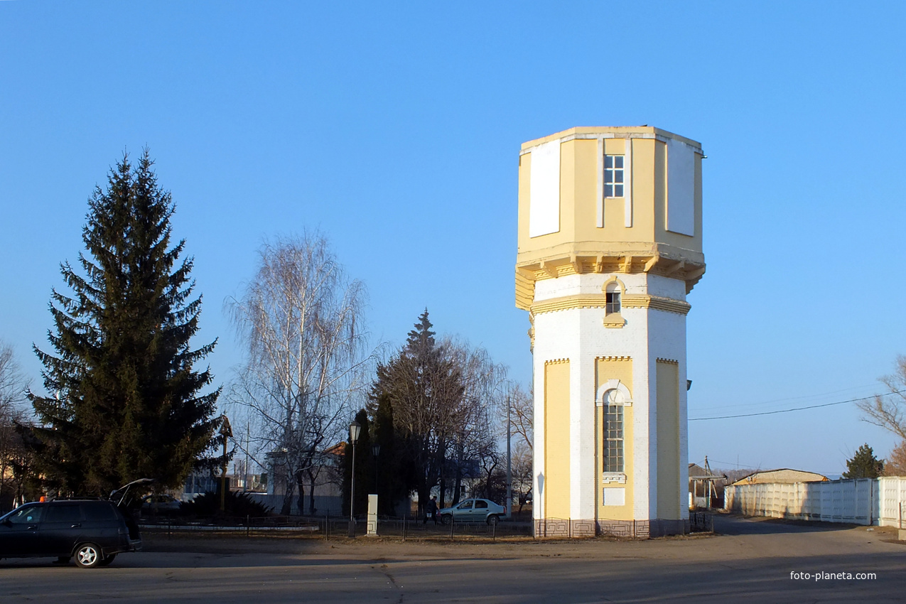 Водонапорная башня, станция Мценск.