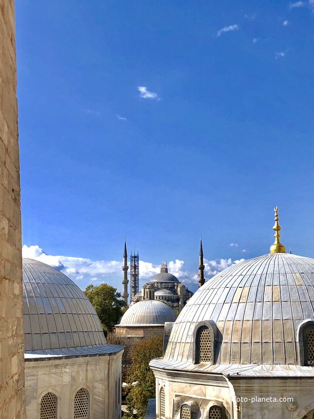 Вид с окна Айя София, Стамбул