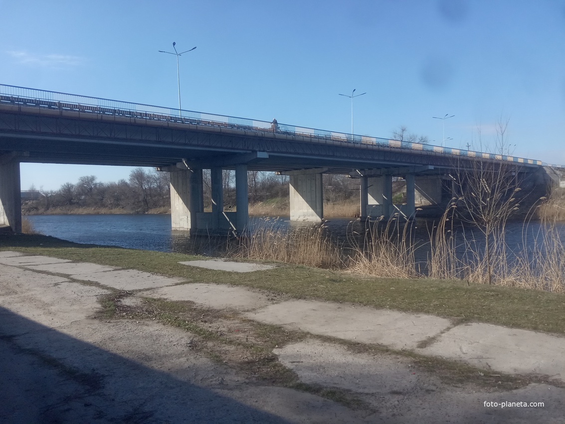 Мосты через Волчью реку на трассе Кишинев-Волгоград.