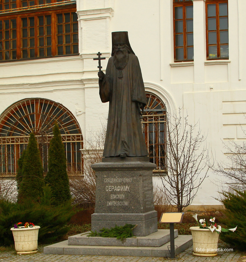 Историческая площадь. Памятник Серафиму Дмитриевскому.