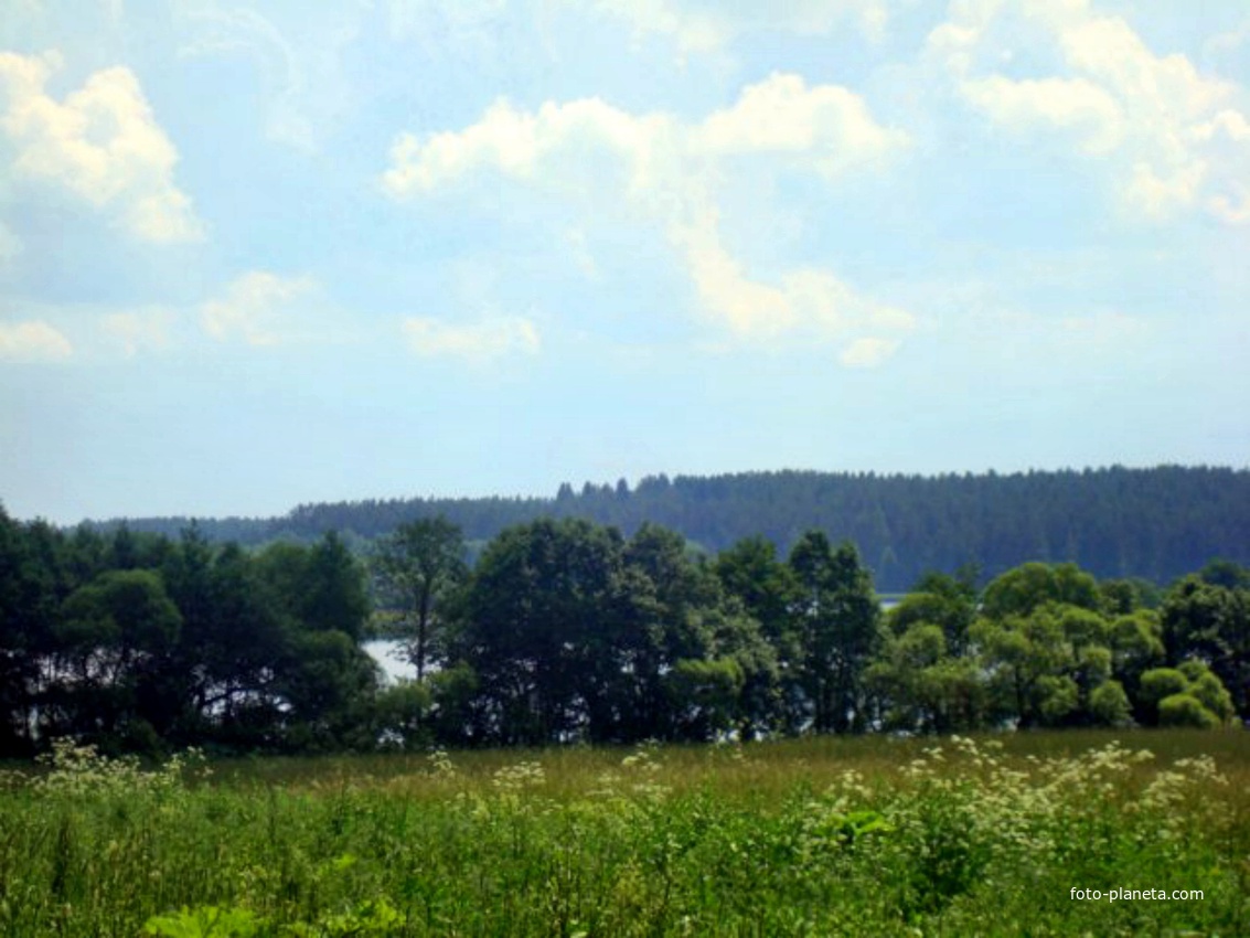 Вид на озеро Женно