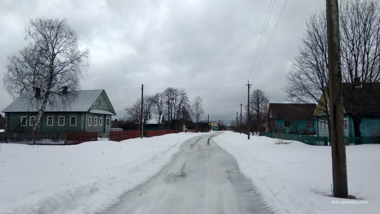 улица в д. Кузовлево