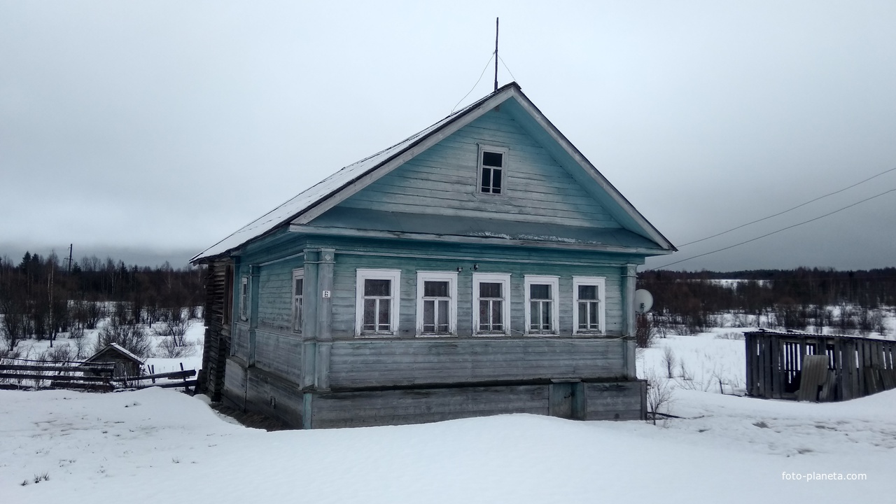 дом в д. Оденьевская