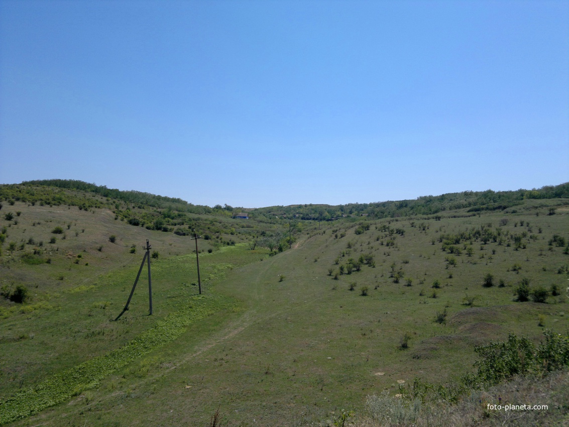 Бранкованово. Балка Голубовка.