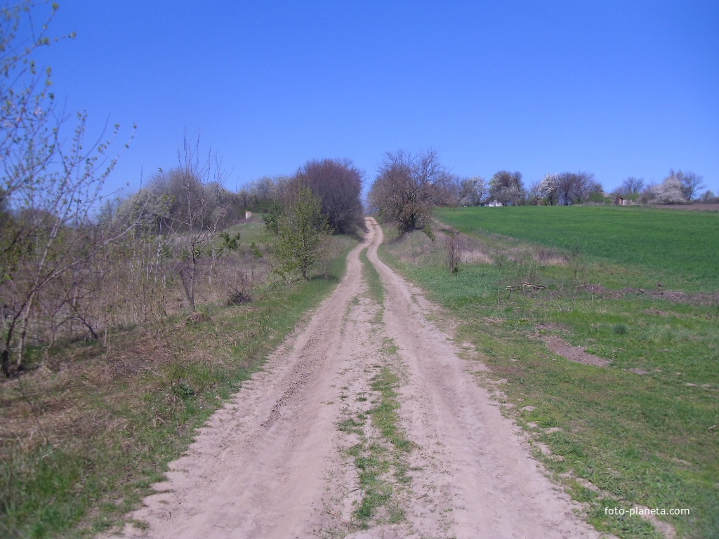 Просёлочная дорога на Набоков.