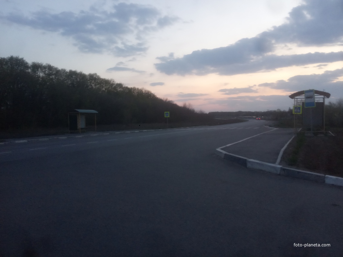 Трасса на Ахтырку.