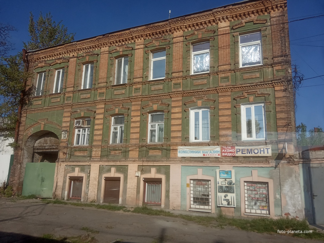Дом на улице Леваневского.