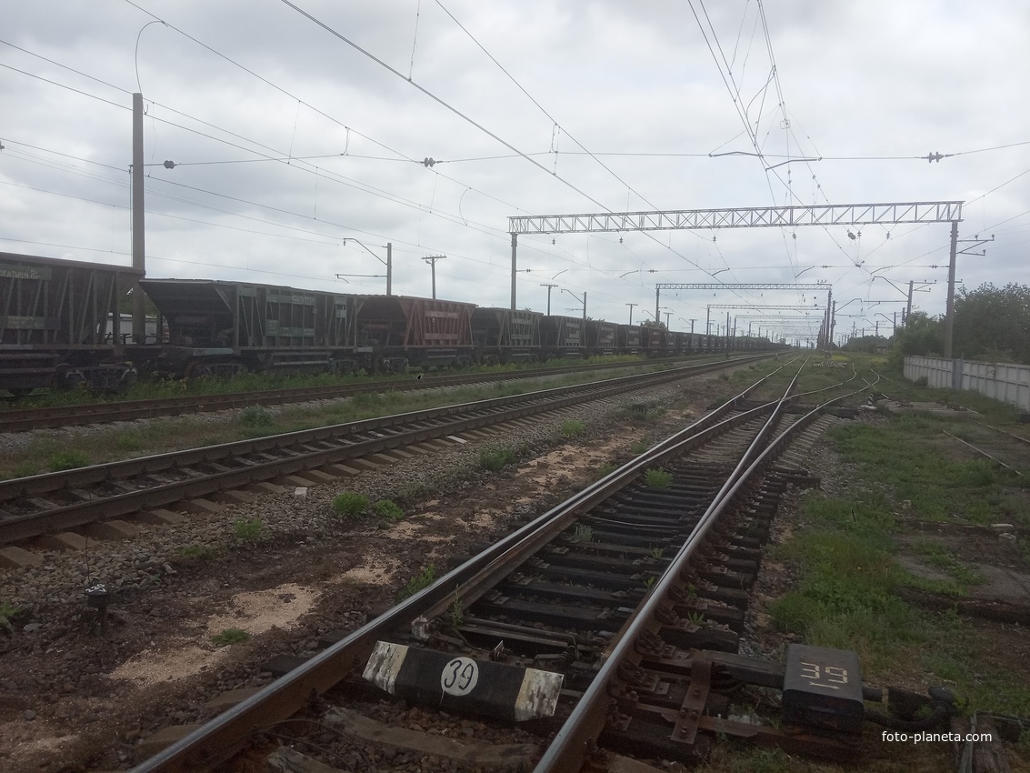 Железнодорожная станция Орловщина.