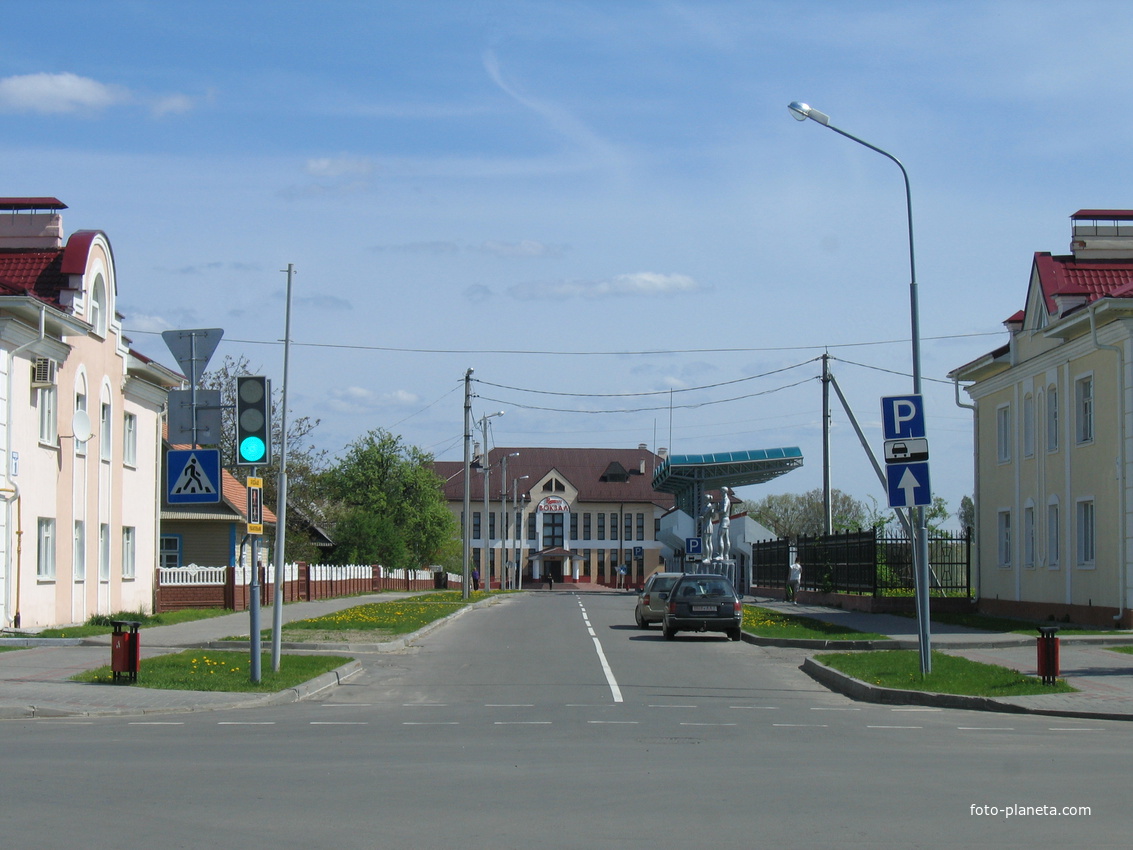 Малорита. Дорога к ж/д вокзалу. Май 2011г.