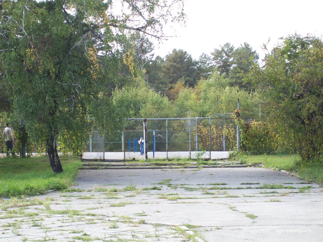 Спортплощадка в парке