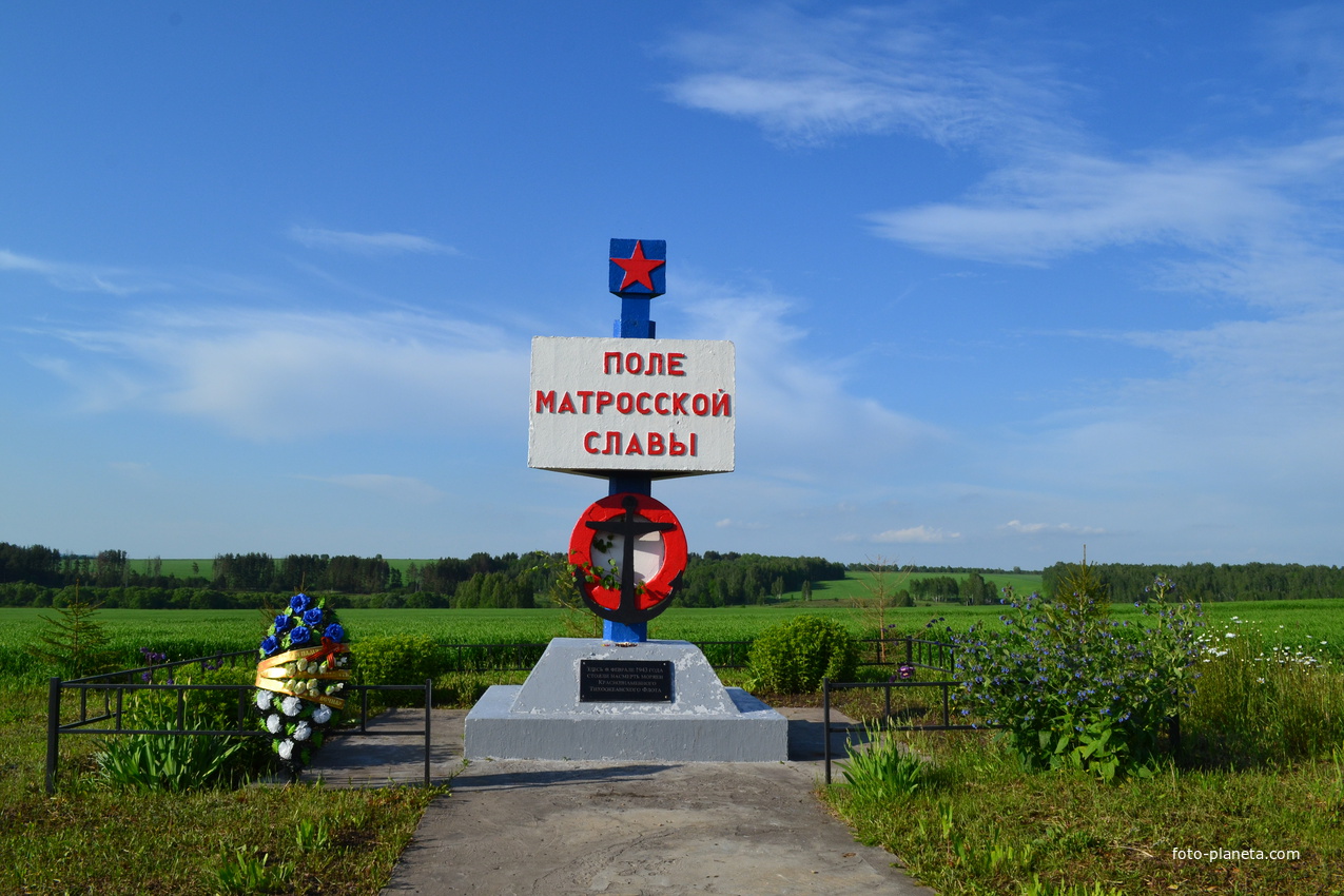 Поле матросской славы. Село Крупышино. 2020 год