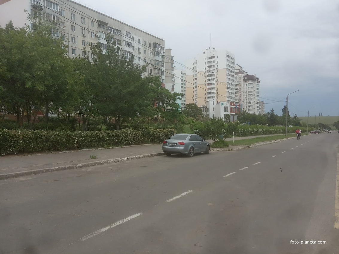 Улица Приморская.